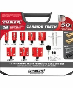 Best Sale 👍 Diablo Tools Snap-Lock™ 3 in. Hole Saw Kit 13 Piece 🛒