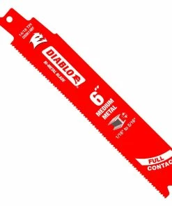 Best reviews of ⌛ Diablo Tools 6 in. 14/18 TPI Reciprocating Saw Blade (Pack of 15) 😍