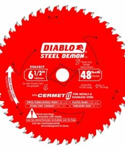 Buy 😍 Diablo Tools Steel Demon™ 6-1/2 in. 48 TPI Cermet Circular Saw Blade 🔔