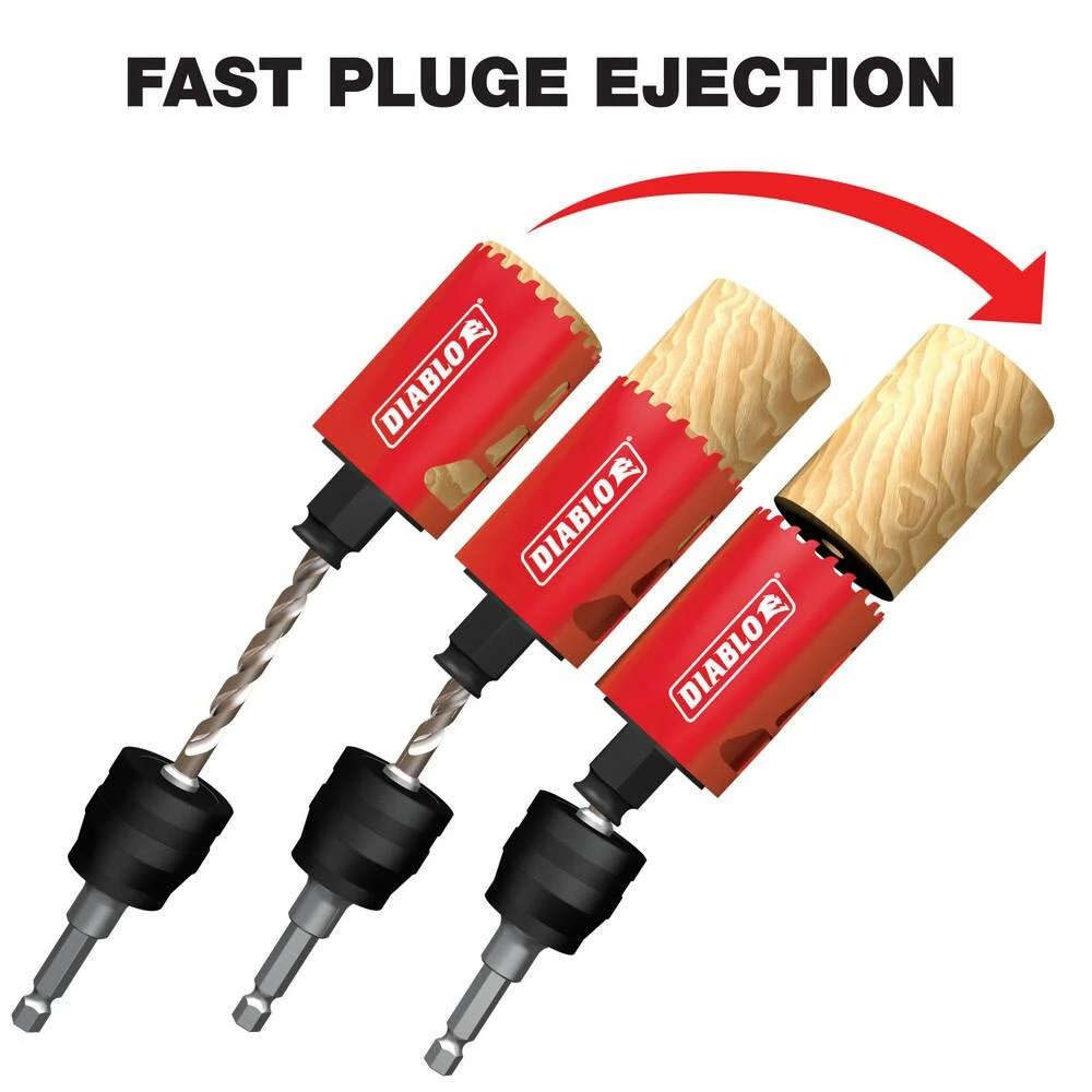 Best Pirce β¨ Diablo Tools 3/8 x 1-3/8 in. Hole Saw 1 Piece π 5 Best Pirce β¨ Diablo Tools 3/8 x 1-3/8 in. Hole Saw 1 Piece π - Image 3