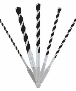 Coupon 😉 Diablo Tools 5/32 - 3/8 in. Hex 🔨 Hammer Drill Bit 5 Piece 🔔