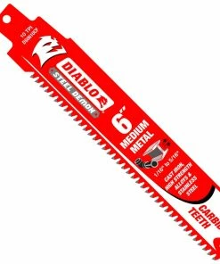 New ✔️ Diablo Tools Steel Demon™ 6 in. 10 TPI Reciprocating Saw 3 Piece (Pack of 3) 💯