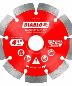 Flash Sale 💯 Diablo Tools 4-1/2 in. Masonry Cutting Cut Off Disc 😉