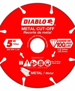 Promo ⭐ Diablo Tools Metal, Grinding and Polishing 5 in. Cut-Off Blade 🤩