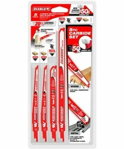 Outlet ⭐ Diablo Tools Steel Demon™ 6 in Reciprocating Saw Blade 5 Piece 🎉