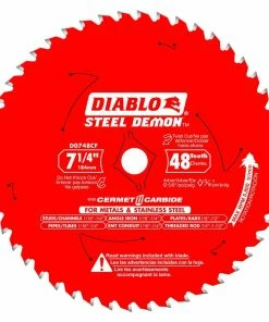 Hot Sale 😍 Diablo Tools 7-1/4 in. 48 TPI Stainless Steel Circular Saw ⌛