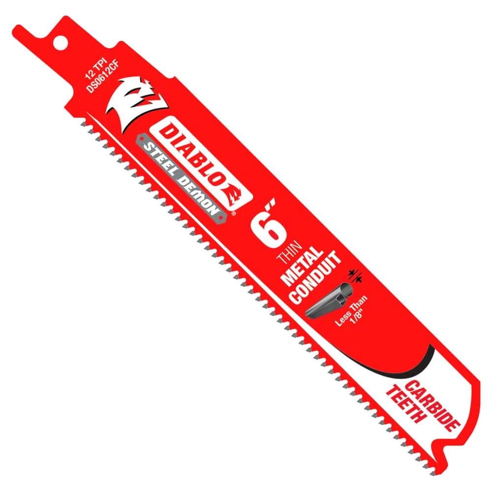 Best deal 🛒 Diablo Tools Steel Demon™ 6 in. 12 TPI Reciprocating Saw Blade (Pack of 3) 😍 3 Best deal 🛒 Diablo Tools Steel Demon™ 6 in. 12 TPI Reciprocating Saw Blade (Pack of 3) 😍