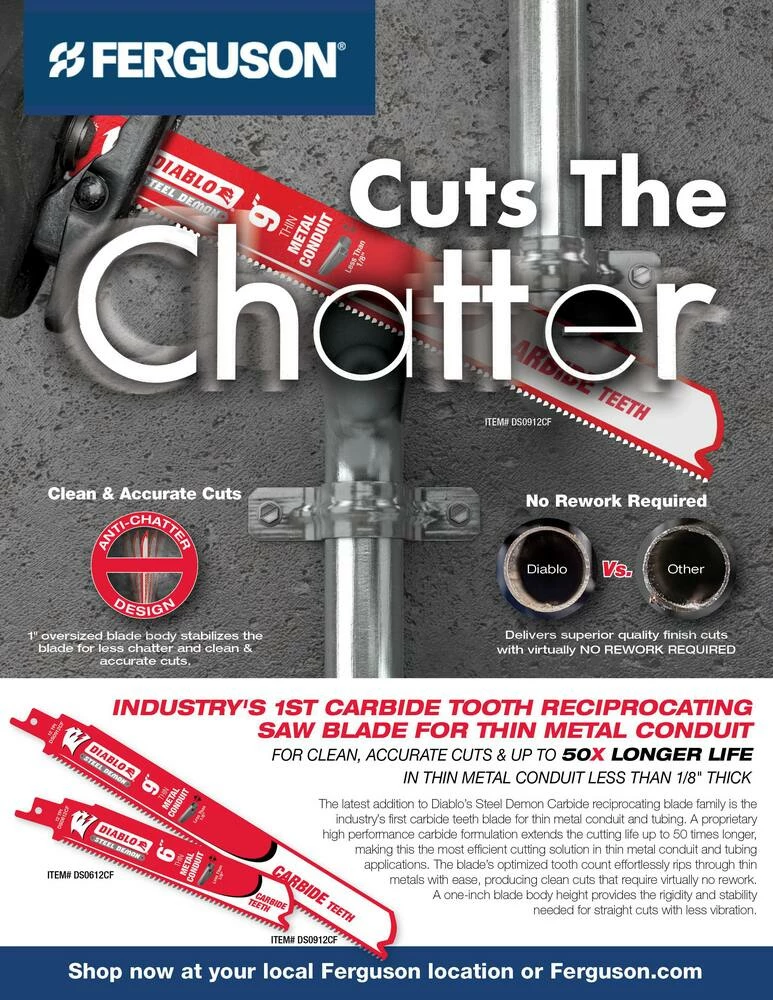 Best deal 🛒 Diablo Tools Steel Demon™ 6 in. 12 TPI Reciprocating Saw Blade (Pack of 3) 😍 4 Best deal 🛒 Diablo Tools Steel Demon™ 6 in. 12 TPI Reciprocating Saw Blade (Pack of 3) 😍 - Image 2