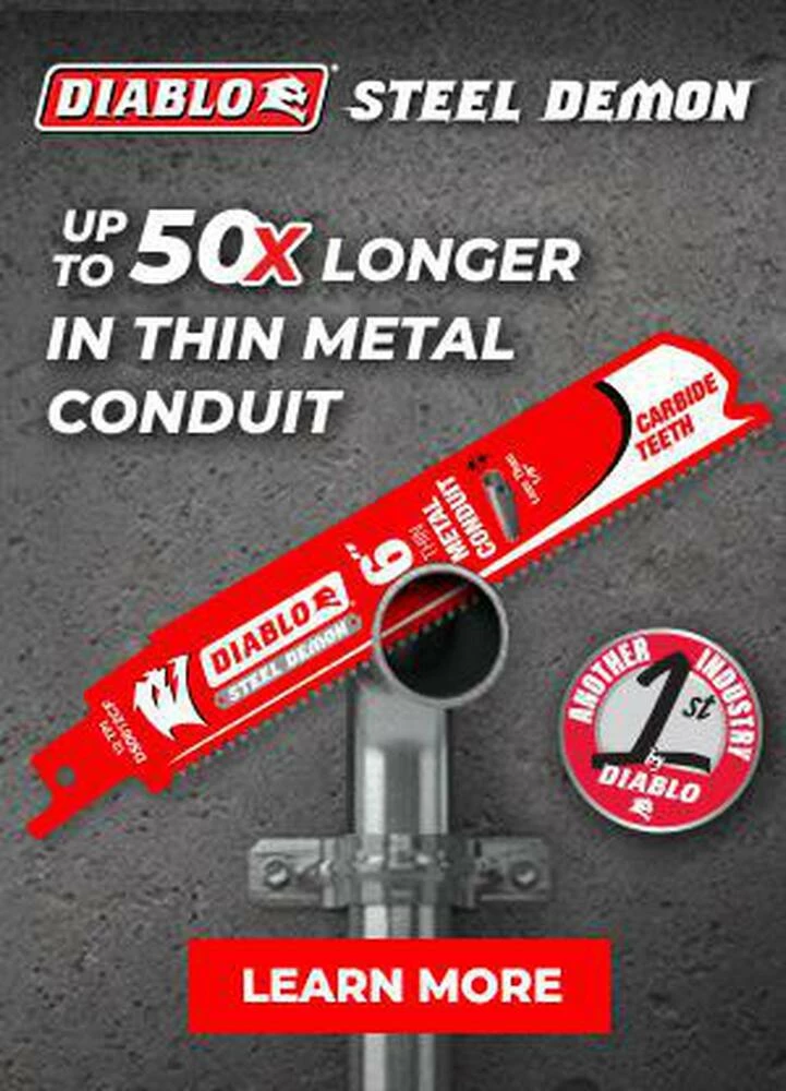 Best deal 🛒 Diablo Tools Steel Demon™ 6 in. 12 TPI Reciprocating Saw Blade (Pack of 3) 😍 5 Best deal 🛒 Diablo Tools Steel Demon™ 6 in. 12 TPI Reciprocating Saw Blade (Pack of 3) 😍 - Image 3